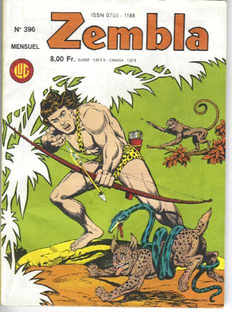 Scan de la Couverture Zembla n 396